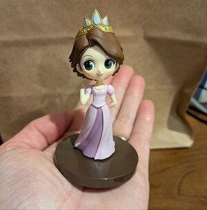 Princess Figurine with Crown